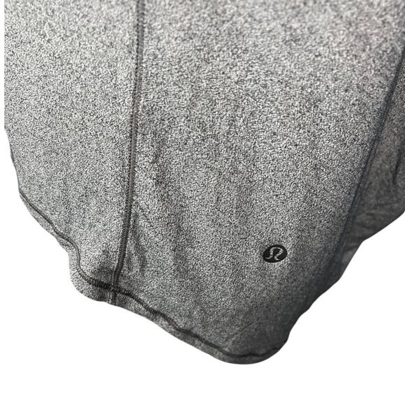 Lululemon athletica gray fall into place short sleeve top shirt activewear - Picture 6 of 6